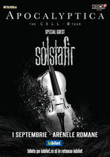 Concert Apocalyptica la Bucuresti pe 1 septembrie
