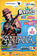 Santana canta diseara la BESTFEST 2009