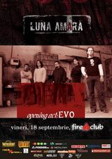 Luna Amara concerteaza vineri in Fire Club