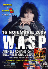 S-au pus in vanzare biletele pentru concertul W.A.S.P. la Bucuresti