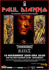 Ce cred R/U.S.T despre sarcina de a deschide concertul lui Paul Di'Anno (ex-Iron Maiden) la Bucuresti?