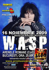 Trimite pe cineva gratis la concertul W.A.S.P. de la Bucuresti!