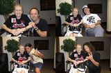 Cea mai batrana fana Metallica si-a intalnit in sfarsit idolii (foto)