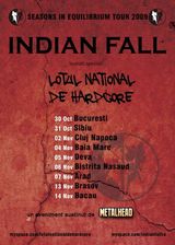 Indian Fall pornesc in turneu national. Primul concert in Suburbia alaturi de Dwarf Planet si Inopia
