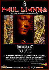 Astazi expira oferta promotionala pentru biletele la concertul Paul Di Anno din Bucuresti