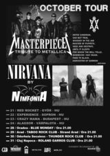Dublul tribut Metallica - Nirvana incepe din 21 Octombrie