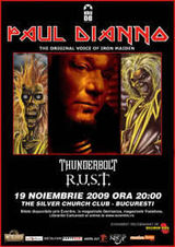 ANULAT - Paul Di'Anno (ex-Iron Maiden) in concert astazi la Bucuresti!