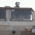 In Irak soldatii americani se plimba cu tancul Slayer (foto)