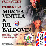Concert Mircea Vintila si Jul Baldovin in Mojo Club Bucuresti