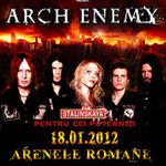 Castigatorii invitatiilor la concertul Arch Enemy de la Bucuresti