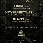 Kruna Marta: detalii despre concertul ATOMA, DIRTY GRANNY TALES si SLUMBER