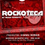 Proiectie DIMMU BORGIR la rockotecka din The Rock Iasi