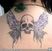 Poze Tatuaje. Modele de Tatuaje (foto) Craniu cu aripi pe spate
