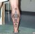 Poze Tatuaje. Modele de Tatuaje (foto) Tribal mare pe picior