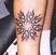 Poze Tatuaje. Modele de Tatuaje (foto) Floare tribala pe picior