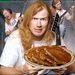 Poze Megadeth - Dave with pancakes