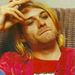 Poze Kurt Cobain - Kurt pensif