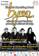 Concert byron la Teatrul National din Cluj Napoca