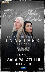 Tarja Turunen & Marko Hietala la Sala Palatului