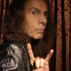 Dio showing the horns
