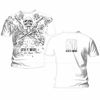GUNS N'ROSES - ROSSED'RR - TS/NM/WHT (T Shirt Size L) (T-SHIRT)