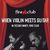When Violin Meets Guitar in Fire Club Bucuresti When Violin Meets Guitar in Fire Club Bucuresti