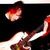 Basistul unei trupe metal a orbit de la headbanging Basistul unei trupe metal a orbit de la headbanging