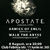 Asculta integral noul EP Apostate si vino la concert in Bucuresti si Brasov! Asculta integral noul EP Apostate si vino la concert in Bucuresti si Brasov!